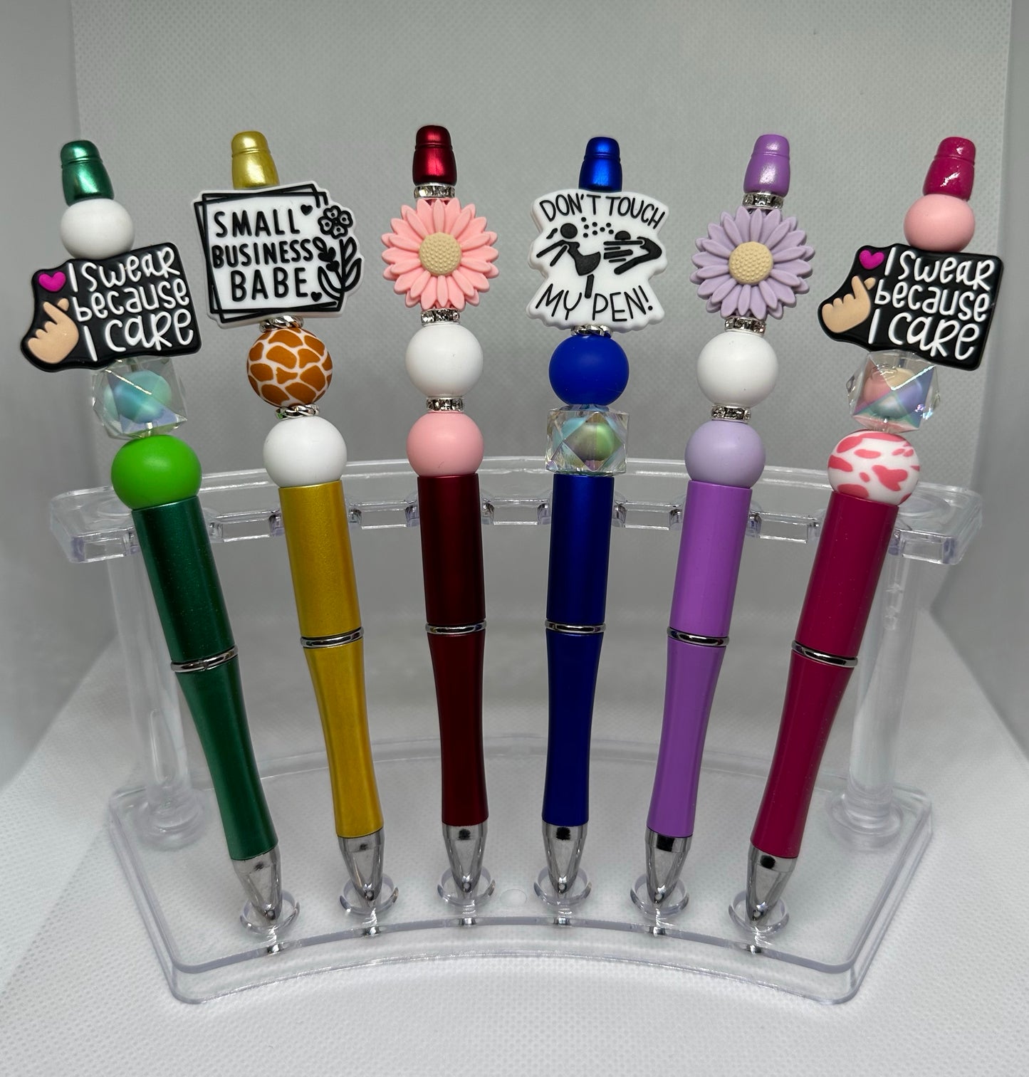 Beaded Focal Pens