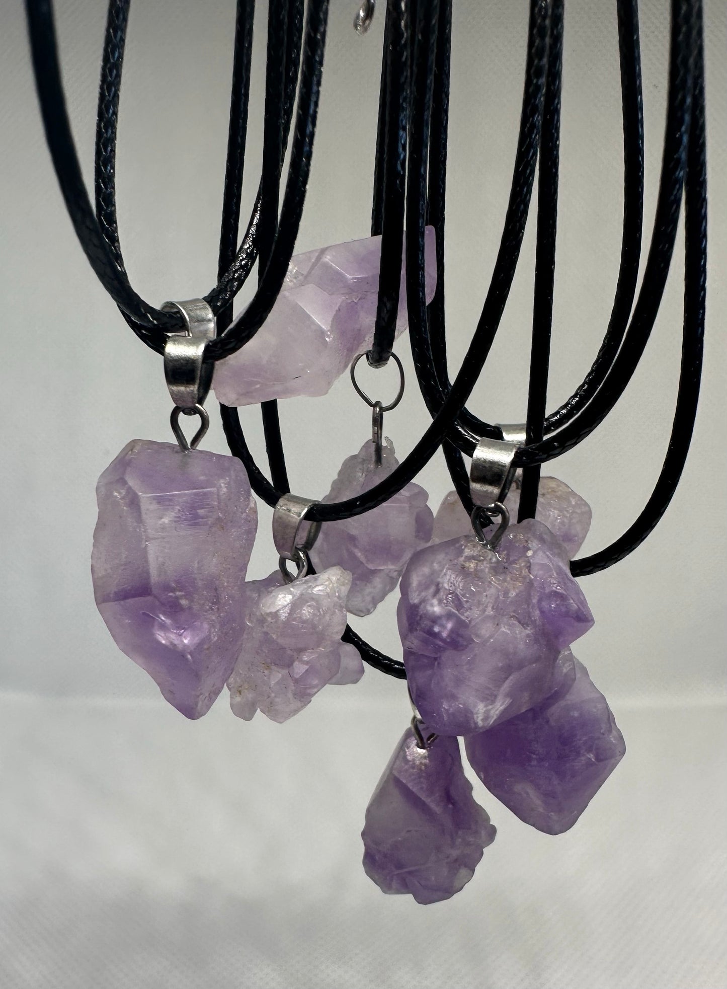 Raw Amethyst Necklace