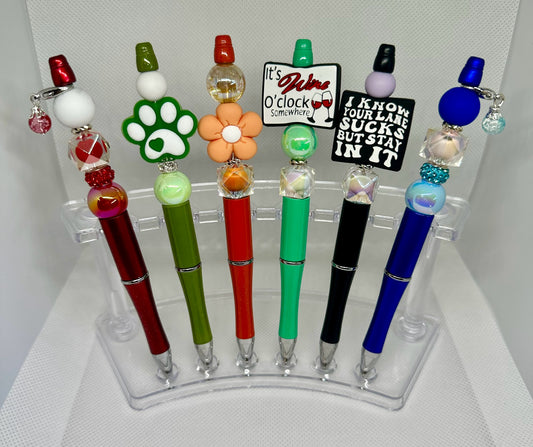 Beaded Focal Pens