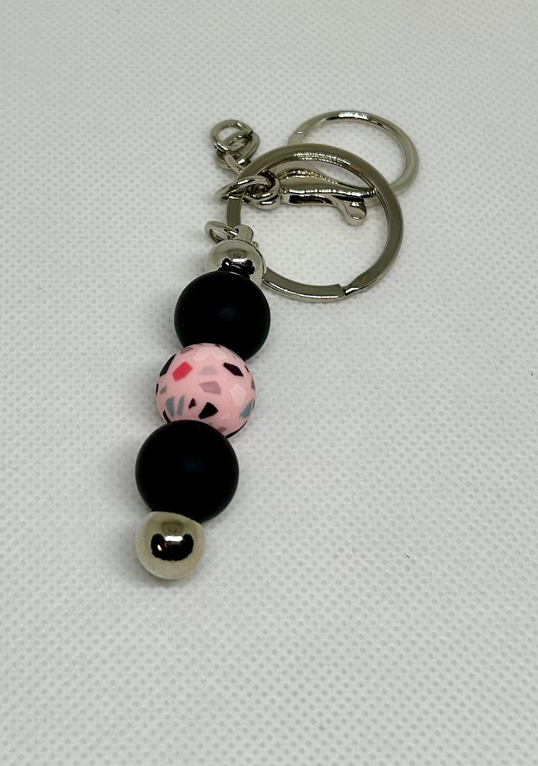 Silicone Beaded Keychain