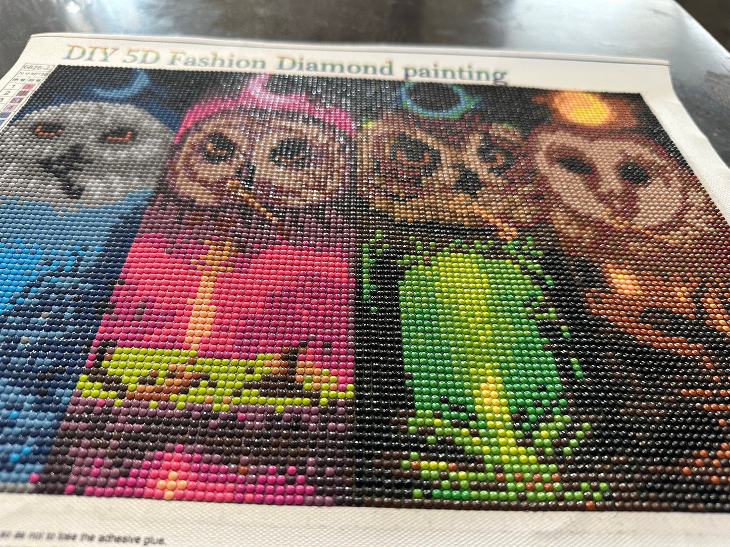 Seasonal Symphony: Owls of the Changing Tides - Diamond Art