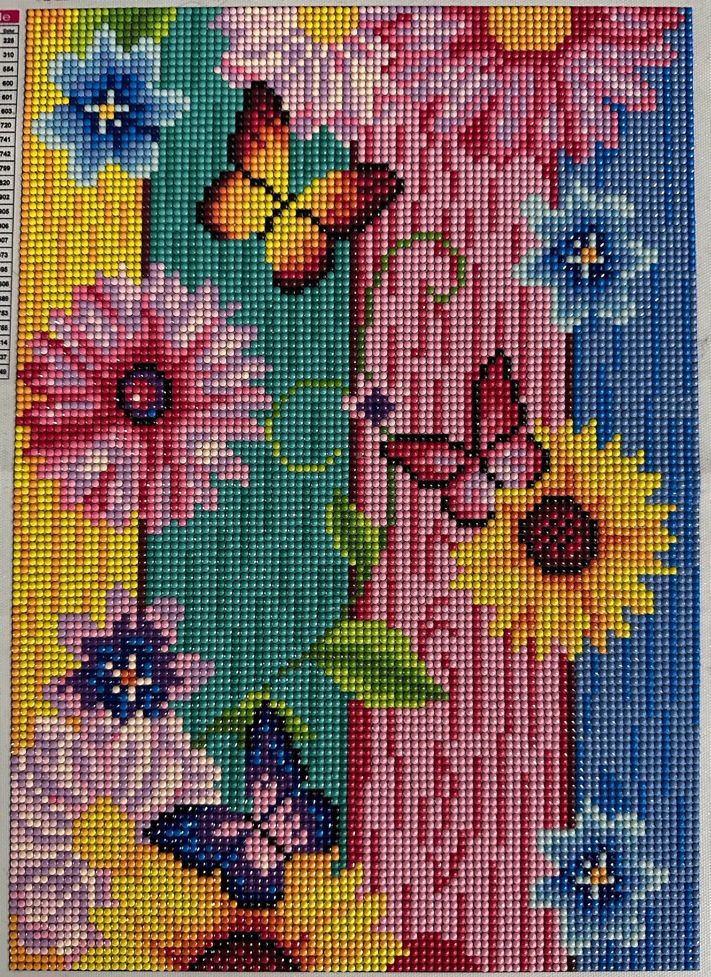 Flowers & Butterflies - Diamond Art