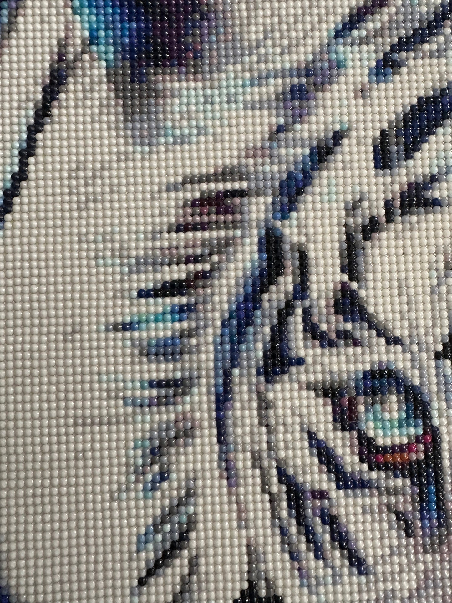 White Tiger in Crystal Waters - Diamond Art