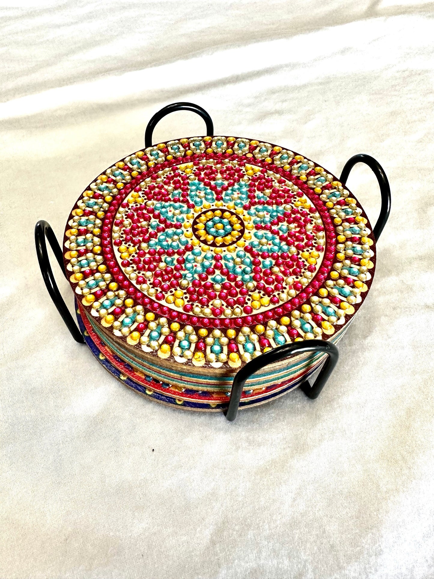 Mandala Coasters (Set of 6) - Diamond Art