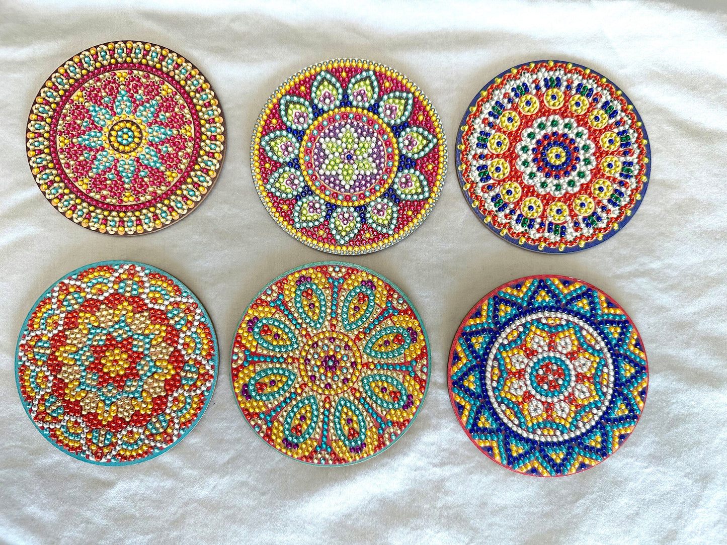 Mandala Coasters (Set of 6) - Diamond Art