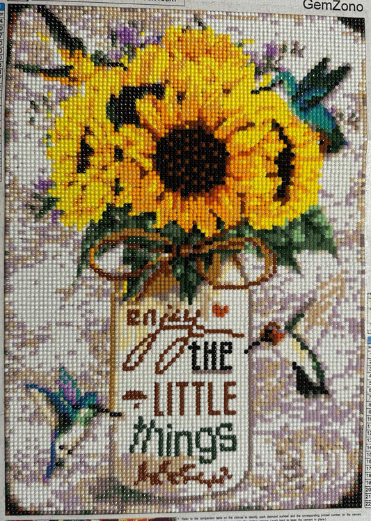 Enjoy the Little Things - Diamond Art