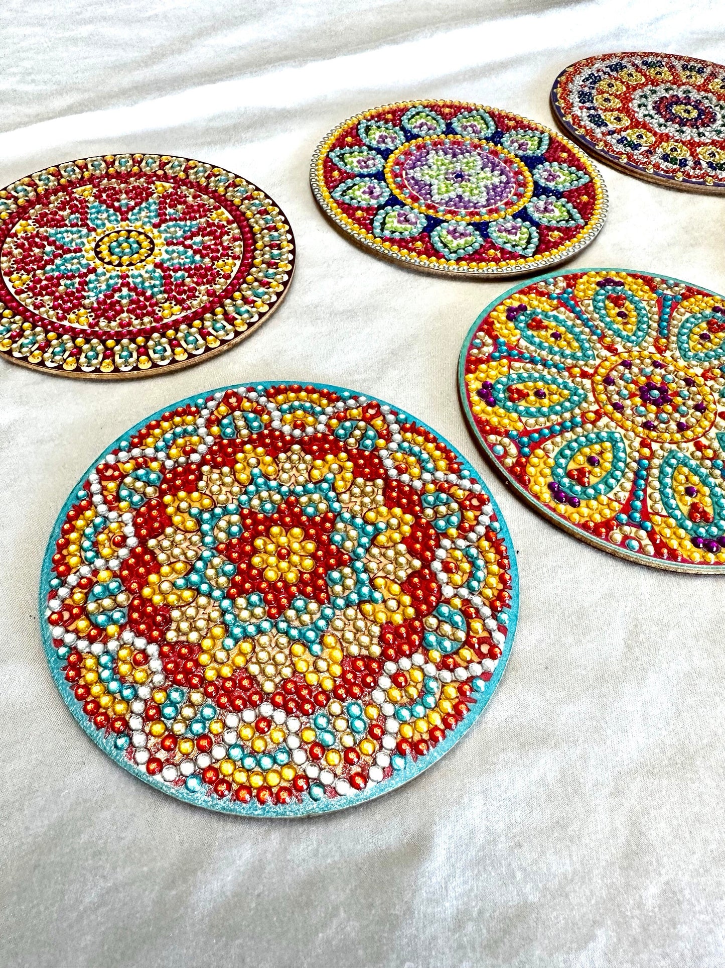 Mandala Coasters (Set of 6) - Diamond Art